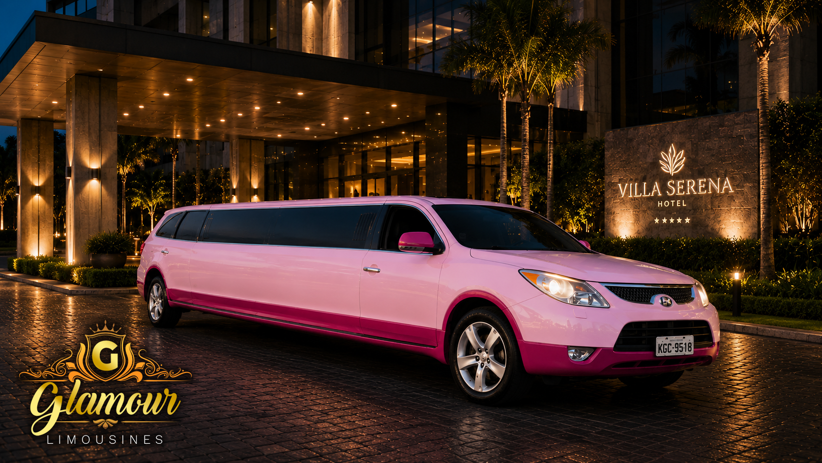 Limousine 01 - Rosa