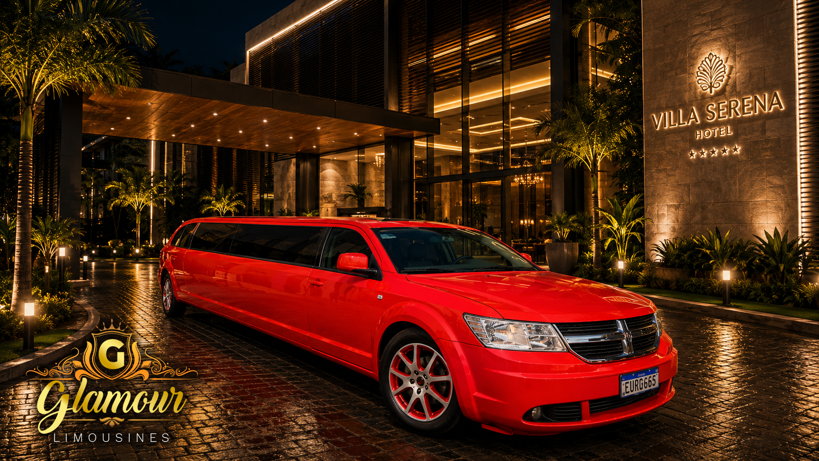 Limousine 02 - Vermelha